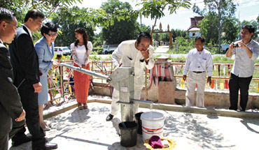17th Water Pump Installation - Sokahn Potsor Elementary School, Takeo, Cambodia