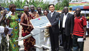 2nd Water Pump Installation - Breman Kokoso, Ghana