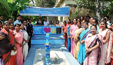 25th Water Pump Installation - Nepalgunge, Kolkata, India