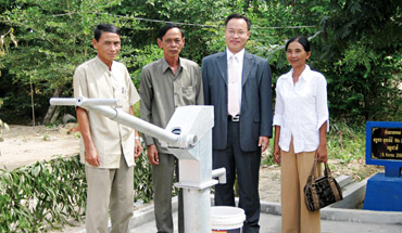 7th Water Pump Installation - Krasang, Takeo, Cambodia