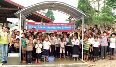 9th Water Pump Installation - Bannun, Laos