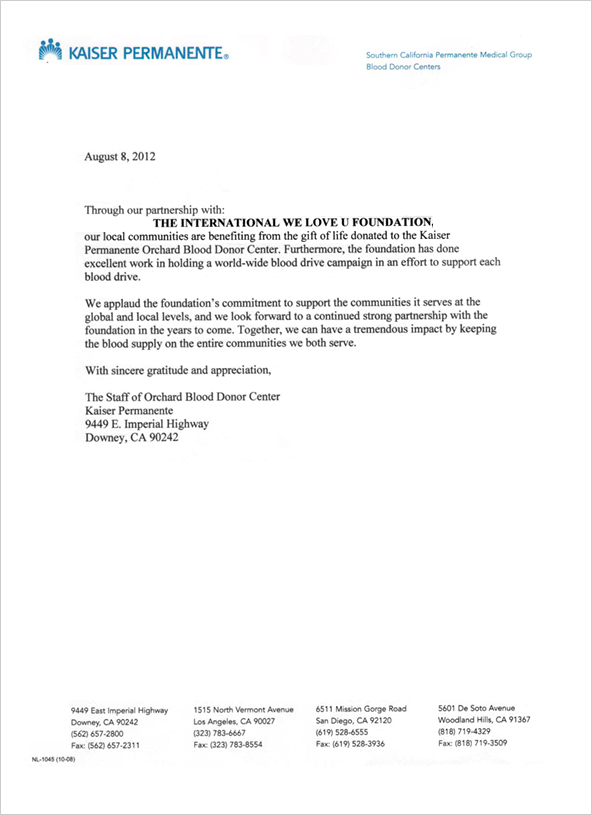 The Blood Center in Orange County