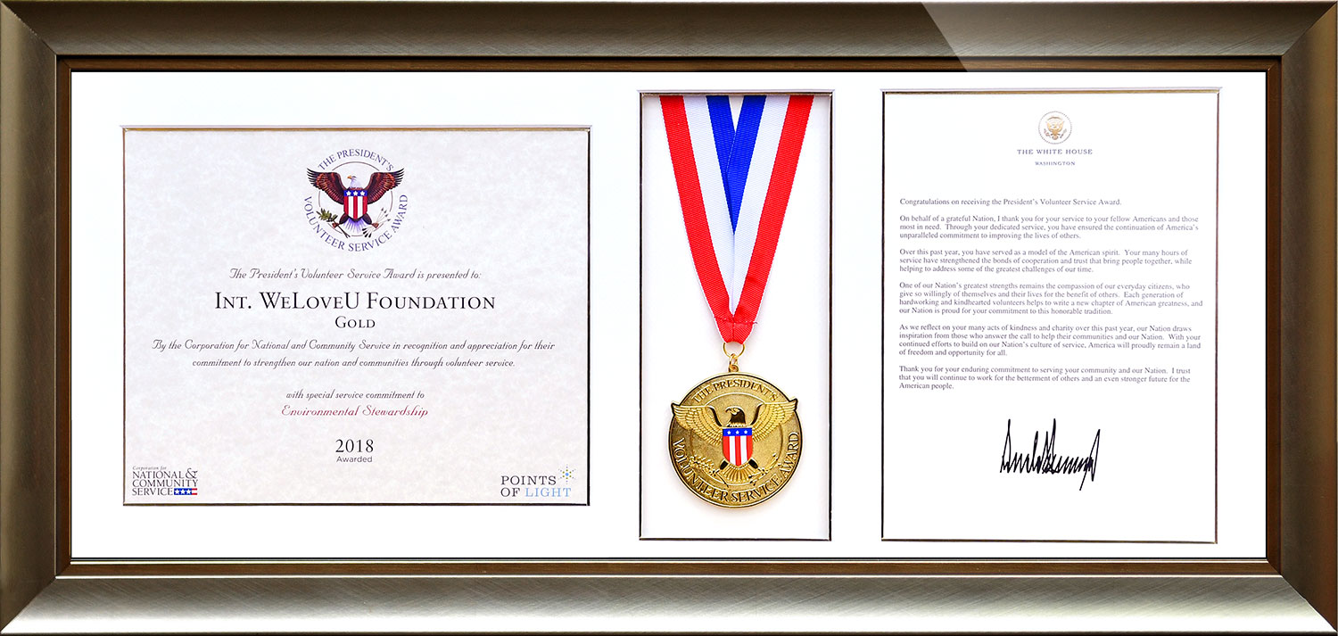 The U.S. President’s Volunteer Service Award 2018