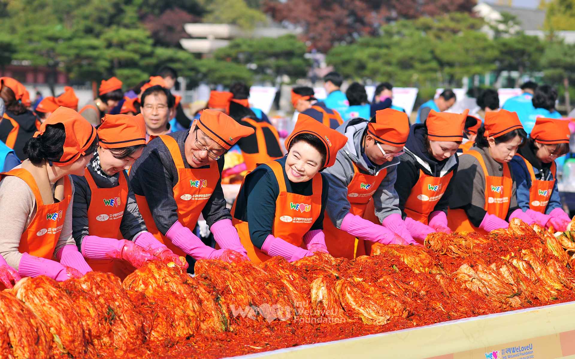 The 16th Kimchi Making Festival With The Heart Of Mother The Intl