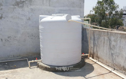Installation of Water Purification Facility and Water Tanks  at Zilla Parishad High School, Himayat Nagar, India