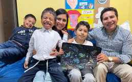 페루 회원 가정 어린이조선일보 글로벌 미술대회 참여