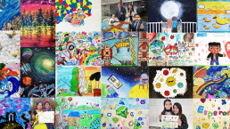 Pinturas de los niños de WeLoveU presentadas en el Concurso Global de Arte Infantil de Chosun Children’s Daily