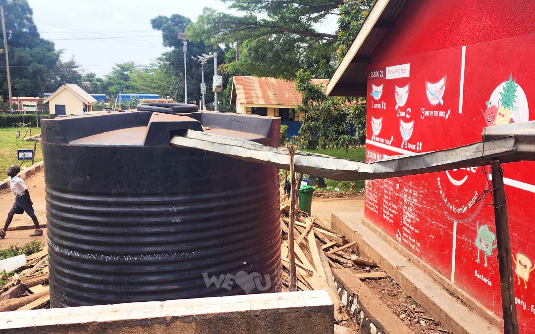 Supporting Water Supply Facilities at a Primary School in Uganda